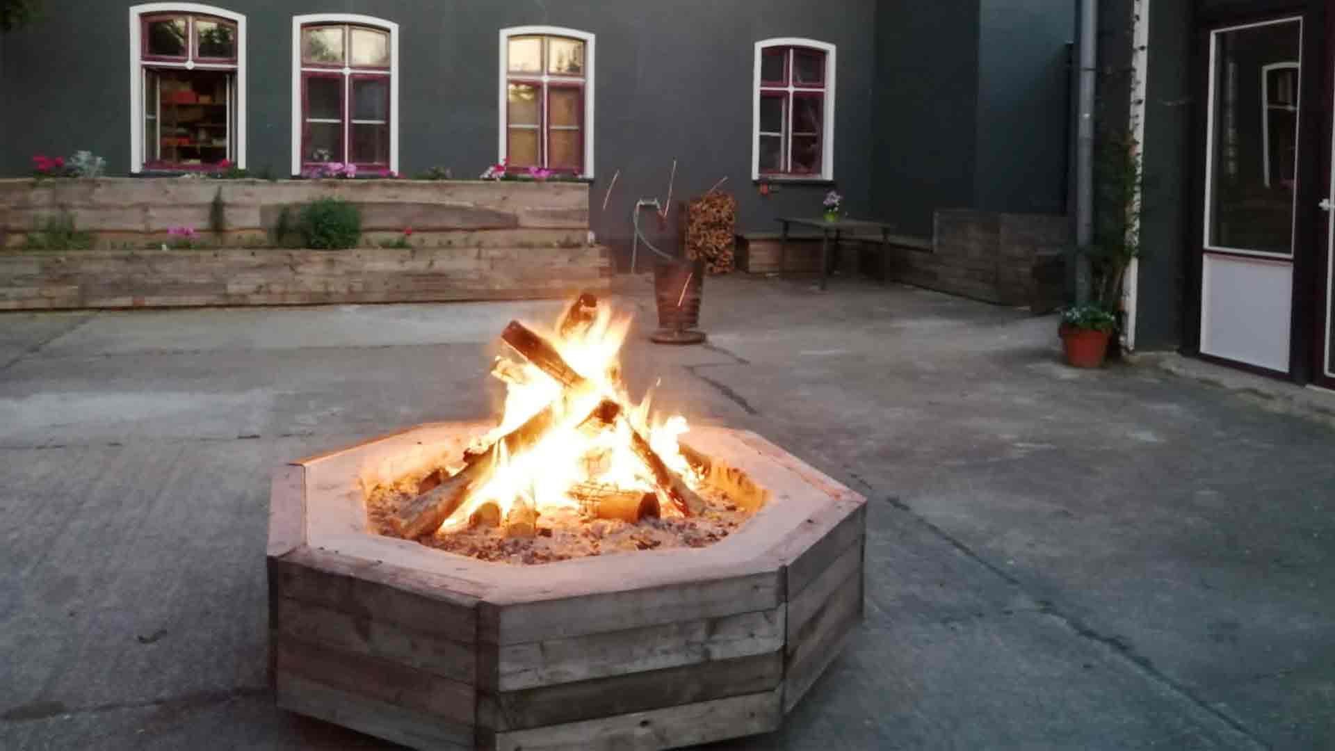 Feuerstelle Wochenend-Auszeit