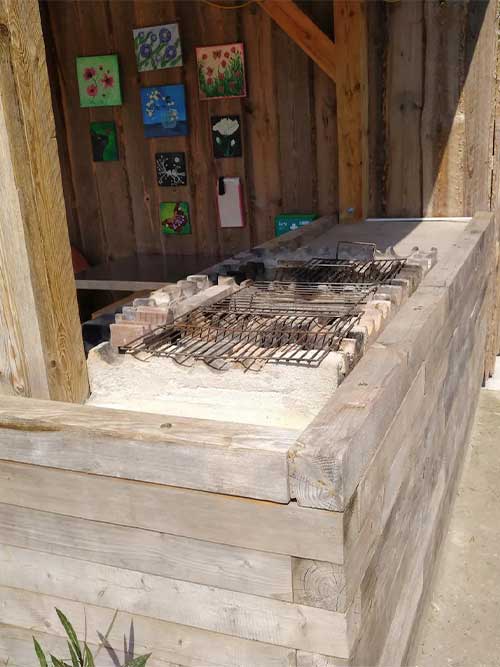 Grill Außenbereich - WochenEnd AusZeit